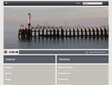 Tablet Screenshot of nieuwpoort.be